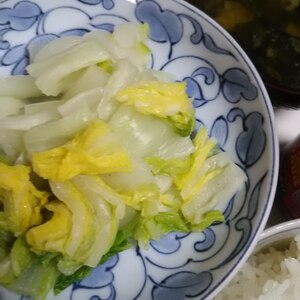 白菜のお漬物(ぬか漬)